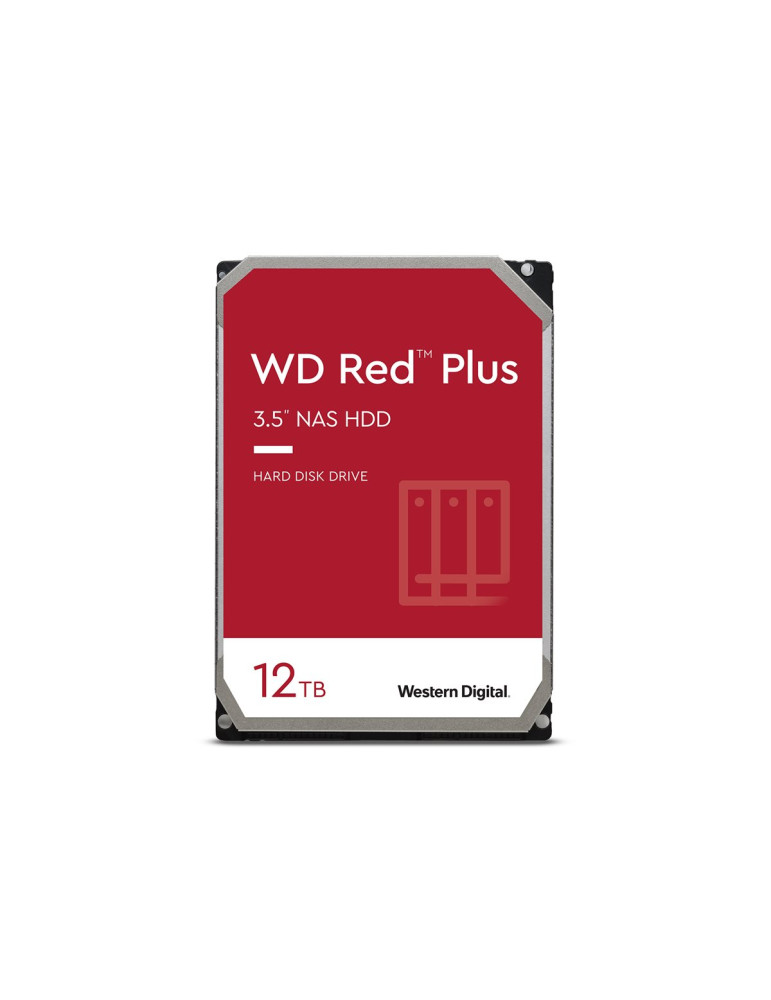 Твърд диск Western Digital Red Plus 12TB SATA 6Gb/s 3.5" - WD120EFGX