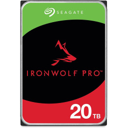 Твърд диск Seagate IronWolf 20TB, 256MB Cache, SATA 6.0Gb/s - ST20000NT001