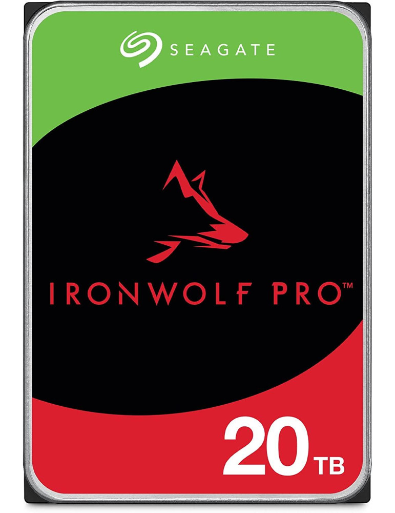 Твърд диск Seagate IronWolf 20TB, 256MB Cache, SATA 6.0Gb/s - ST20000NT001