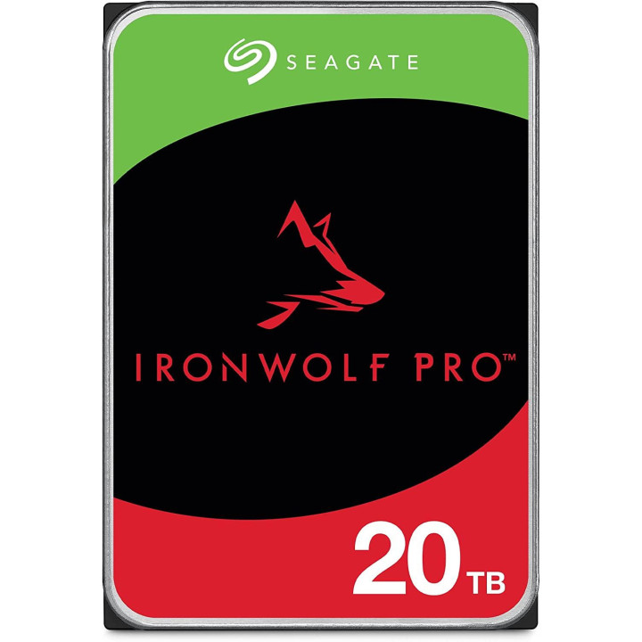 Твърд диск Seagate IronWolf 20TB, 256MB Cache, SATA 6.0Gb/s - ST20000NT001