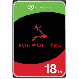 Твърд диск Seagate IronWolf 18TB, 256MB Cache, SATA 6.0Gb/s - ST18000NT001