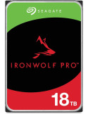 Твърд диск Seagate IronWolf 18TB, 256MB Cache, SATA 6.0Gb/s - ST18000NT001