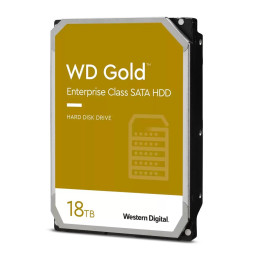 Твърд диск Western Digital Gold Enterprise 18TB, 512MB Cache, SATA3 - WD181KRYZ