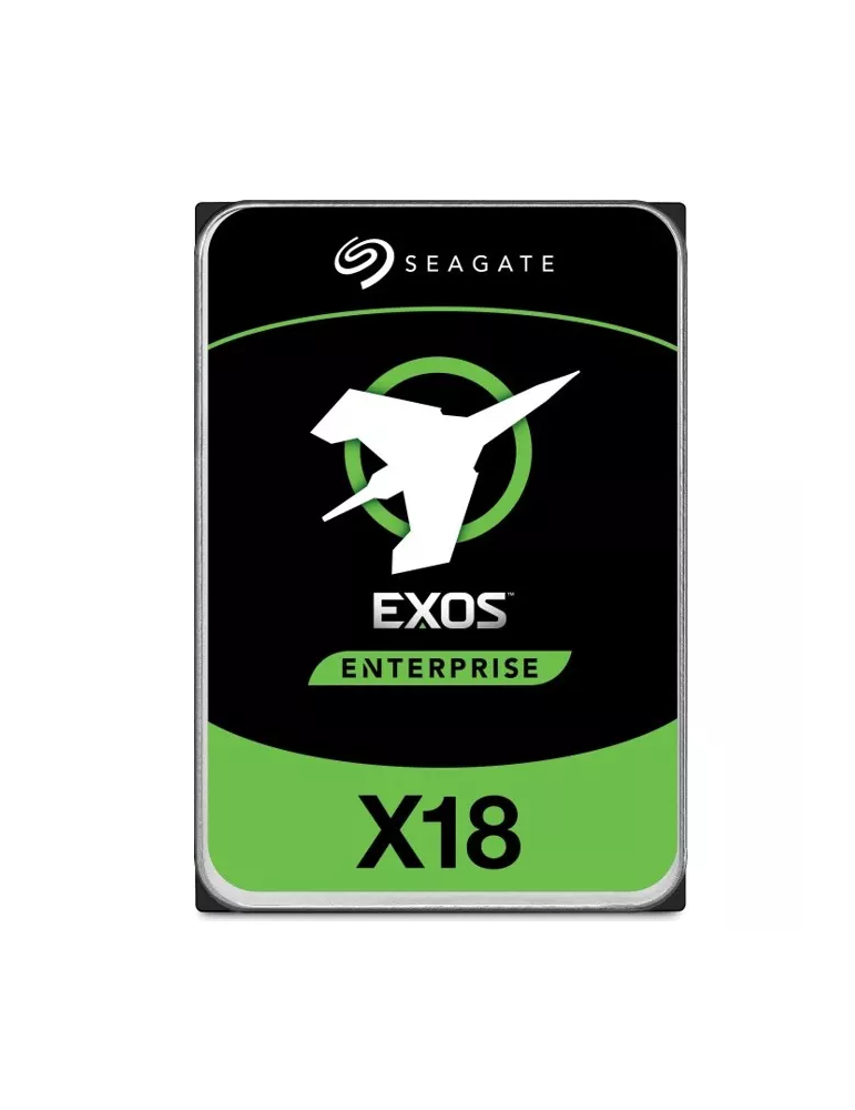 Твърд диск Seagate Exos X18 14TB, 256MB Cache, 7200RPM SATA3 6Gb/s - ST14000NM000J
