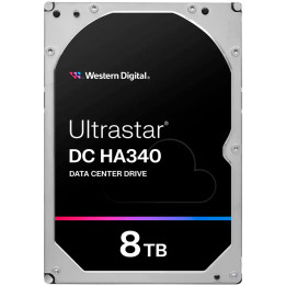 Твърд диск Western Digital Ultrastar DC HA340 8TB 512e SE, 3.5", 256MB, 7200 RPM, SATA, SKU: 0B47078 - WUS721208BLE6L4