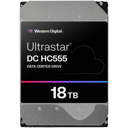 Твърд диск Western Digital/HGST ULTRASTAR DC HC555 18TB, 3.5" , 512MB, 7200RPM, SATA 6Gb/s, 512E SE NP3, SKU: 0B48723 - WUH722018CLE6L4