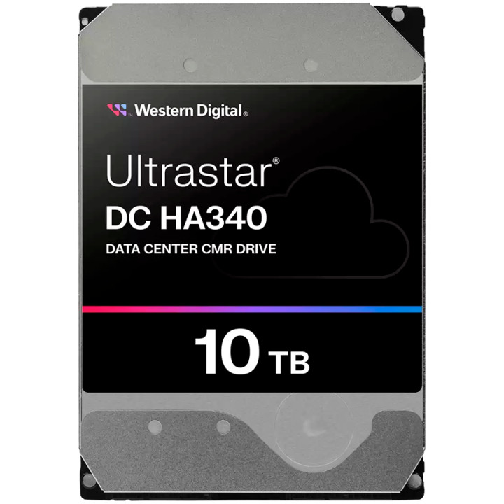 Твърд диск Western Digital/HGST ULTRASTAR DC HA340 10TB, 3.5", 256MB, 7200RPM, SATA 6Gb/s, 512E SE NP3, SKU: 0B47062 - WUS721210BLE6L4