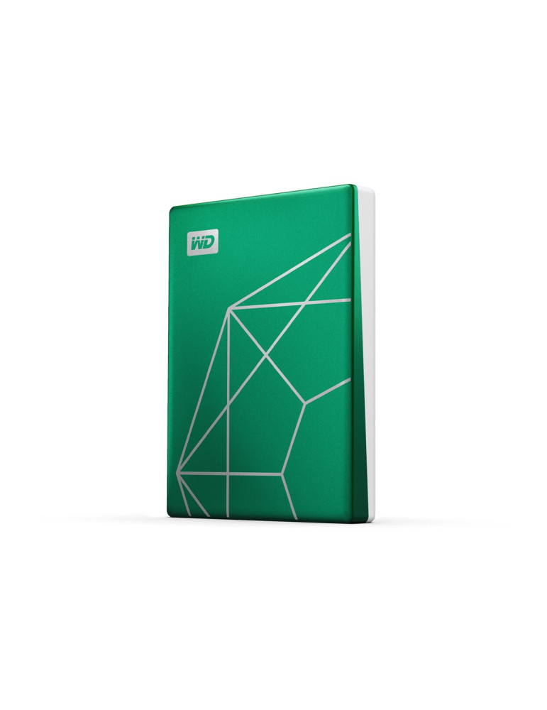 Външен твърд диск Western Digital My Passport Ultra 2TB Green, Emerald Anniversary Edition - WDBJXT0020BGN-WESN