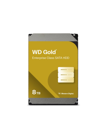 Твърд диск Western Digital Gold 8TB SATA 6Gb/s 3.5" - WD8005FRYZ