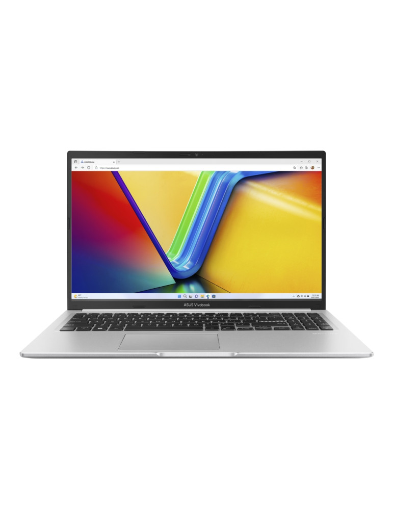 Лаптоп Asus Vivobook M1502YA-BQ295, AMD Ryzen 7 7730U, 15.6 "FHD  (1920X1080) 16:9, 16GB DDR4 RAM, 1TB SSD, Backlit Keyboard, NO OS, Cool Silver - 90NB0X22-M01JF0