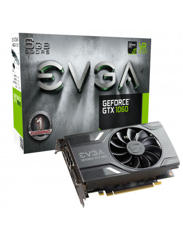 Видео карта EVGA NVIDIA GeForce GTX 1060 GAMING 6 GB GDDR5