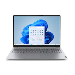 Лаптоп Lenovo ThinkBook 16 G8 Intel Core Ultra 5 225U, 16" WUXGA (1920x1200) IPS AG, 16GB DDR5 RAM, 512GB SSD, Integrated Graphics, 1080p Cam, Backlit KB, 3 cell, WLAN, BT, FPR, DOS - 21SK0080BM
