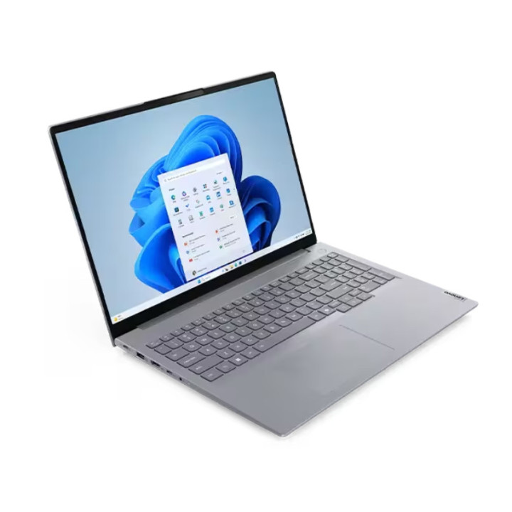 Лаптоп Lenovo ThinkBook 16 G8 Intel Core Ultra 5 225U, 16" WUXGA (1920x1200) IPS AG, 16GB DDR5 RAM, 512GB SSD, Integrated Graphics, 1080p Cam, Backlit KB, 3 cell, WLAN, BT, FPR, DOS - 21SK0080BM