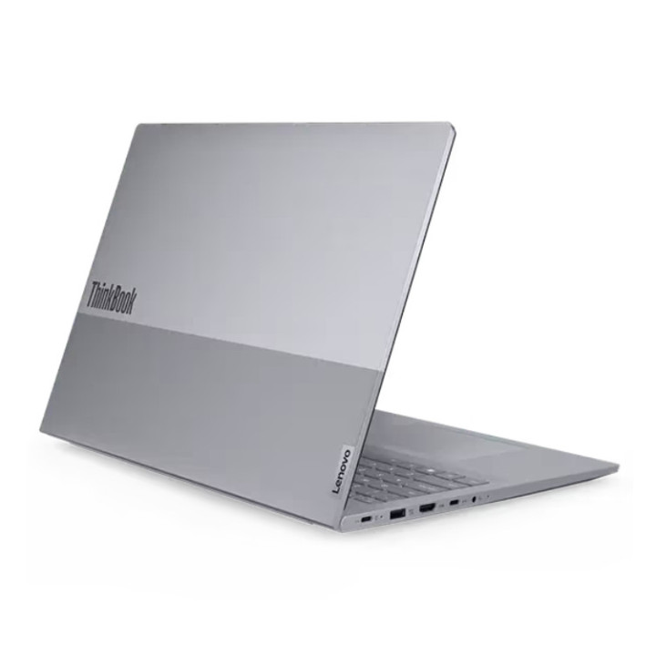 Лаптоп Lenovo ThinkBook 16 G8 Intel Core Ultra 5 225U, 16" WUXGA (1920x1200) IPS AG, 16GB DDR5 RAM, 512GB SSD, Integrated Graphics, 1080p Cam, Backlit KB, 3 cell, WLAN, BT, FPR, DOS - 21SK0080BM