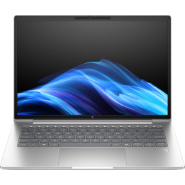 Лаптоп HP EliteBook 6 G1i AI Pike Silver, Intel Ultra 7 255U, 16" WUXGA AG 300nits, 16GB DDR5 RAM, 512MB SSD, WiFi 7   BT 5.4, FPR, Smart Card Reader, Backlit Kbd, 3C Batt, Win 11 Pro - AD4B7ET