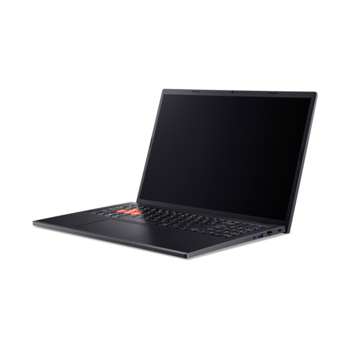 Лаптоп Acer Nitro Lite 16, NL16-71G-751G, Intel Core i7-13620H, 16" WUXGA (1920x1200)IPS, 165Hz, 16GB DDR5 RAM, 512GB SSD, GeForce RTX 3050 6GB GDDR6, Wi-Fi 6, BT 5.1, 2M FHD Cam, KB Backlight, No OS, Black - NH.DAAEX.004