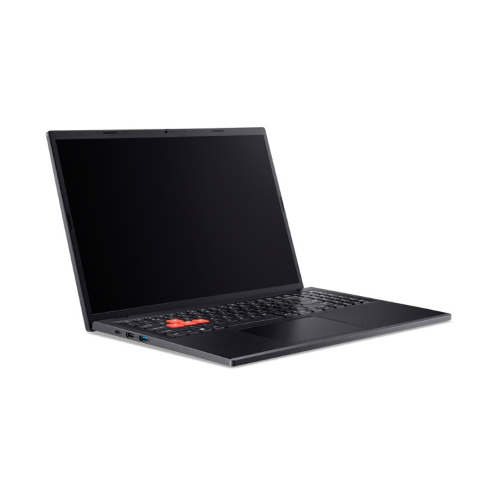 Лаптоп Acer Nitro Lite 16, NL16-71G-751G, Intel Core i7-13620H, 16" WUXGA (1920x1200)IPS, 165Hz, 16GB DDR5 RAM, 512GB SSD, GeForce RTX 3050 6GB GDDR6, Wi-Fi 6, BT 5.1, 2M FHD Cam, KB Backlight, No OS, Black - NH.DAAEX.004