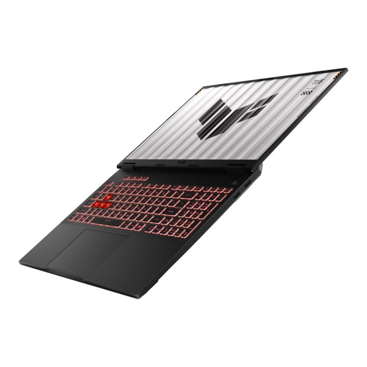 Лаптоп Asus TUF F16 FA608UM-RV015, AMD Ryzen 7 260, 16" WUXGA 1920X1200 16:10 Bend 300nits, AG, 165z, 16GB DDR5 RAM, 1TB SSD, RTX 5060 8GB GDDR7, Wi-Fi 6e, Backlit Kbd, no OS, Gray - 90NR0KV1-M003U0