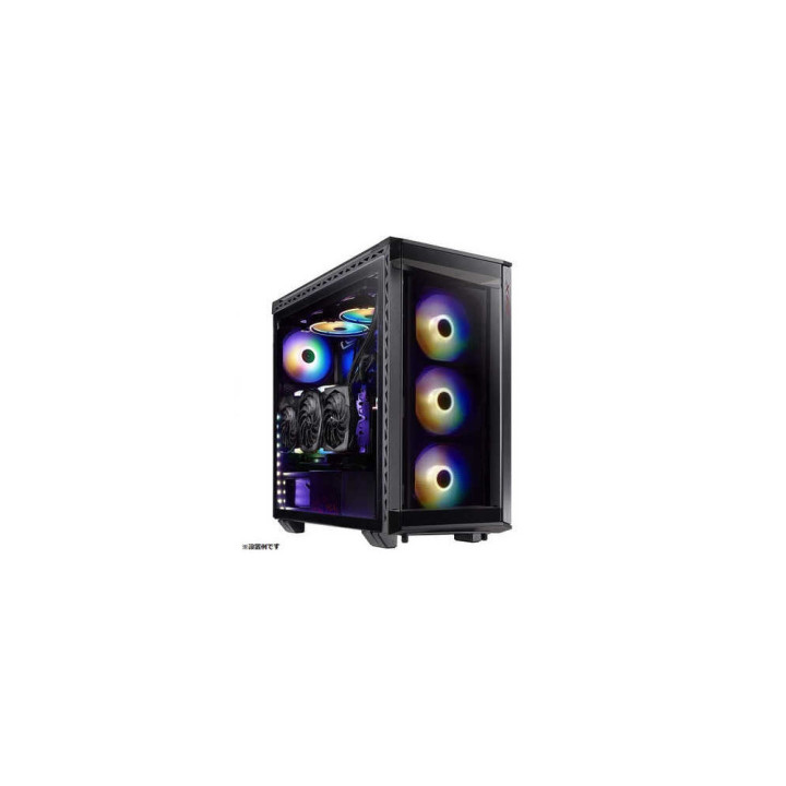 Геймърски компютър ION XPG BATTLE CRUISER MT BLACK ARGB с процесор AMD