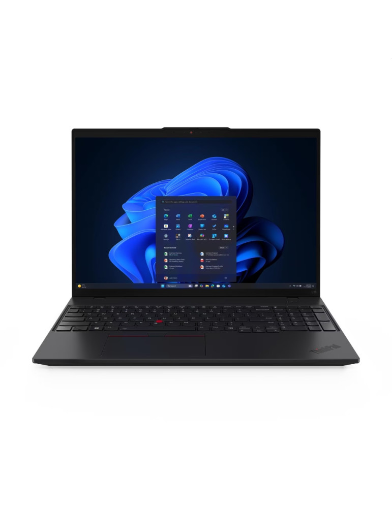 Лаптоп Lenovo ThinkPad L16 G2 Intel Core Ultra 7 255U, 16" WUXGA (1920x1200) IPS AG, 32GB RAM,DDR5 RAM, 1TB SSD, Intel Graphics, 5MP Cam, Backlit KB, WLAN, BT, SCR, FPR, Win 11 Pro - 21SA001JBM