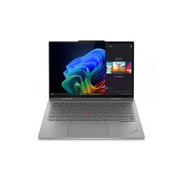 Лаптоп Lenovo ThinkPad X1 2-in-1 G10 Aura, Intel Core Ultra 7 255U, 14" 2.8K (2880x1800) OLED AR/AS Touch, 32GB RAM,LPDDR5x RAM, 1TB SSD, Intel Graphics, UHD 8MP, Pen, Backlit, WLAN, WWAN, Quectel RM520N-GL 5G, FPR, Win 11 Pro - 21Q0006GBM