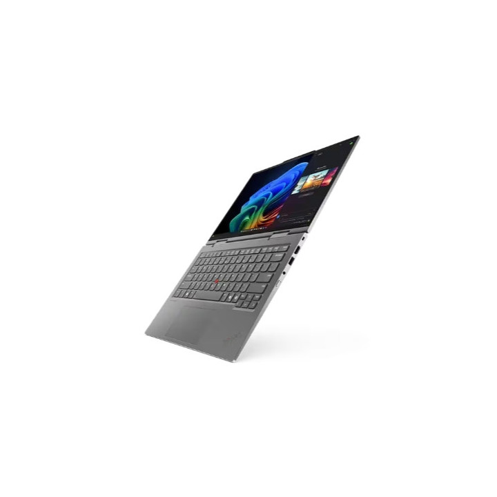 Лаптоп Lenovo ThinkPad X1 2-in-1 G10 Aura, Intel Core Ultra 7 255U, 14" 2.8K (2880x1800) OLED AR/AS Touch, 32GB RAM,LPDDR5x RAM, 1TB SSD, Intel Graphics, UHD 8MP, Pen, Backlit, WLAN, WWAN, Quectel RM520N-GL 5G, FPR, Win 11 Pro - 21Q0006GBM