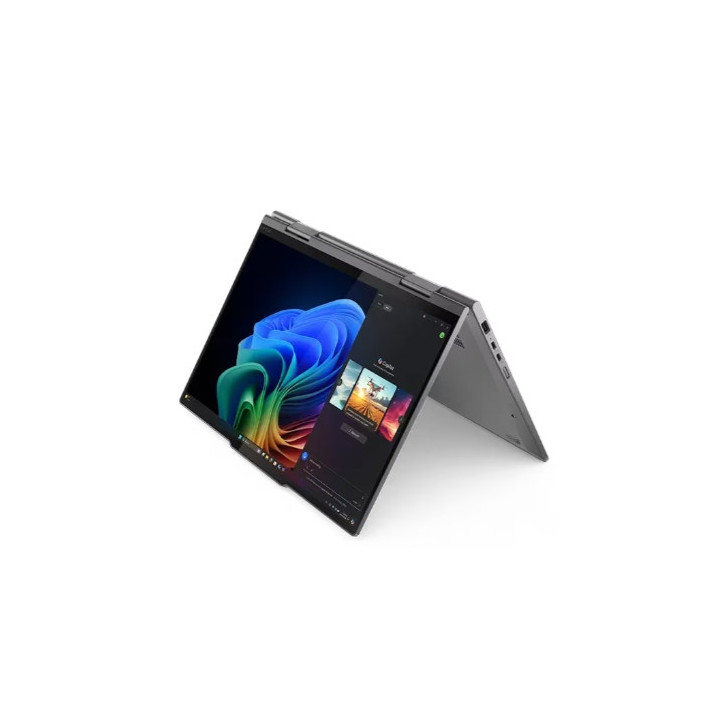 Лаптоп Lenovo ThinkPad X1 2-in-1 G10 Aura, Intel Core Ultra 7 255U, 14" 2.8K (2880x1800) OLED AR/AS Touch, 32GB RAM,LPDDR5x RAM, 1TB SSD, Intel Graphics, UHD 8MP, Pen, Backlit, WLAN, WWAN, Quectel RM520N-GL 5G, FPR, Win 11 Pro - 21Q0006GBM