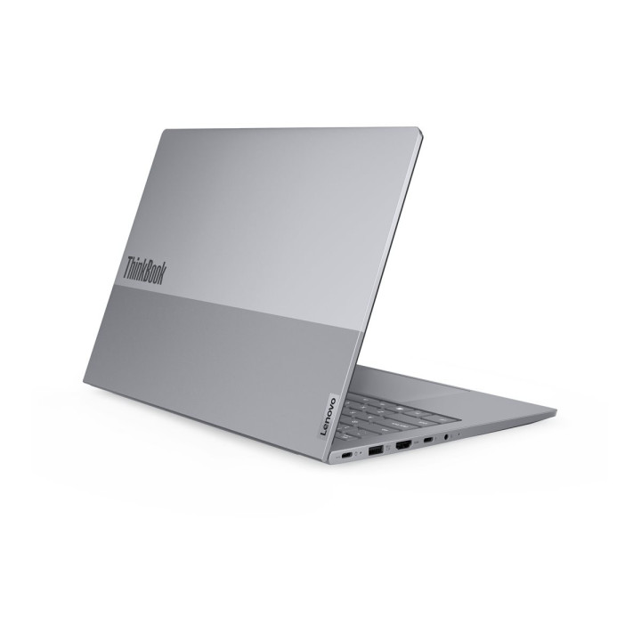 Лаптоп Lenovo ThinkBook 14 G8 IAL Intel Core Ultra 7 255H, 14" WUXGA, 16GB RAM, 512GB SSD, Intel Arc, FreeDOS, Luna Grey - 21SJ007EBM