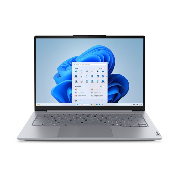 Лаптоп Lenovo ThinkBook 14 G8 IAL Intel Core Ultra 7 255H, 14" WUXGA, 16GB RAM, 512GB SSD, Intel Arc, FreeDOS, Luna Grey - 21SJ007EBM