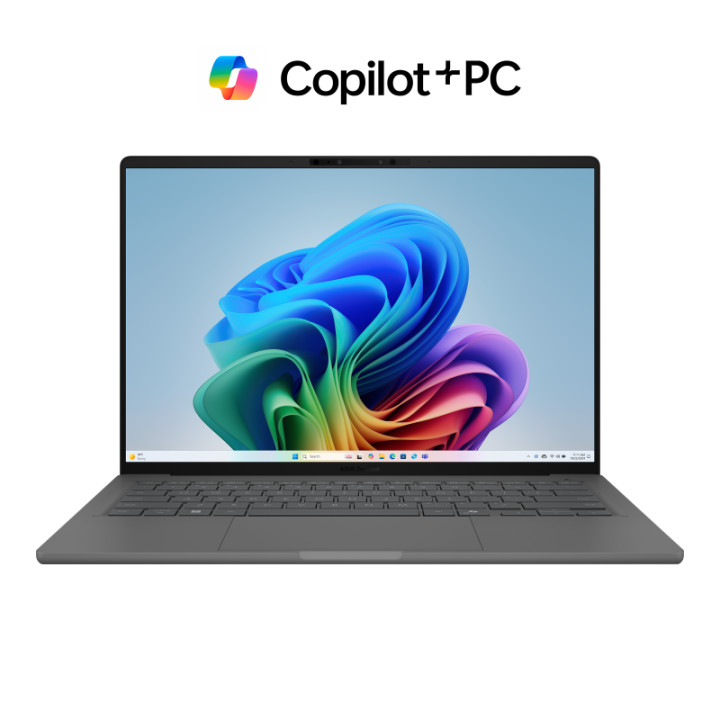 Лаптоп Asus ZenBook 14 UX3407RA-QD010W, Snapdragon X Elite X1E 78 100, 14.0" WUXGA, OLED, 0.2ms, 400nits, 600nits HDR peak brightness, 100% DCI-P3, 32GB RAM, 1TB SSD, Qualcomm Adreno GPU, Win 11 Home - 90NB16G2-M005P0