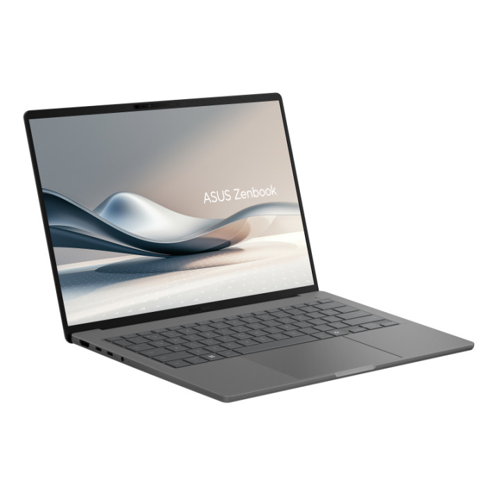 Лаптоп Asus ZenBook 14 UX3407RA-QD010W, Snapdragon X Elite X1E 78 100, 14.0" WUXGA, OLED, 0.2ms, 400nits, 600nits HDR peak brightness, 100% DCI-P3, 32GB RAM, 1TB SSD, Qualcomm Adreno GPU, Win 11 Home - 90NB16G2-M005P0