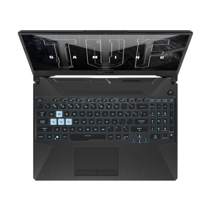 Лаптоп Asus TUF Gaming FA506NCG-HN207, AMD Ryzen 7 7445HS, 15.6" FHD, 16:9, 144Hz, 16GB RAM, 1TB SSD, NVIDIA GeForce RTX 3050 4GB GDDR6 - 90NR0JF7-M00L70