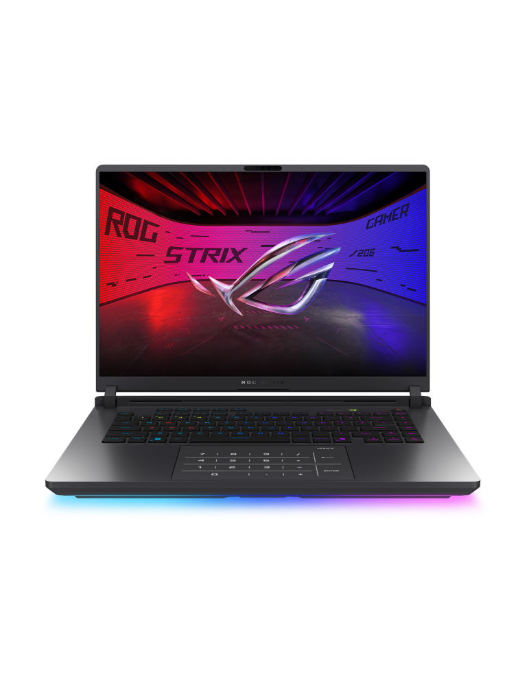 Лаптоп Asus ROG Strix G16 G615LW-S5031W, Intel Core Ultra 9 275HX, 16" 2.5K, WQXGA, 16:10, 240Hz, 32GB RAM, 2TB SSD, NVIDIA GeForce RTX 5080 16GB GDDR7, Win 11 Home - 90NR0LG1-M00750