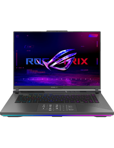 Лаптоп Asus ROG Strix G16 G614FR-S5129W, AMD Ryzen 9 9955HX3D 2.5GHz, 16" 2.5K, WQXGA, 240Hz, IPS 500nits, 32GB RAM, 2TB SSD, NVIDIA GeForce RTX 5070 Ti 12GB GDDR7, Win 11 Home - 90NR0NK7-M00910