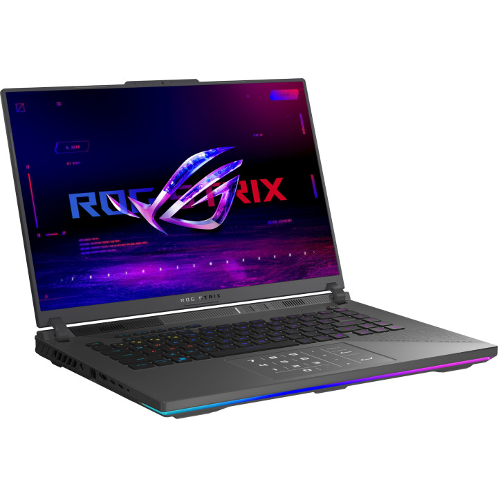 Лаптоп Asus ROG Strix G16 G614FR-S5129W, AMD Ryzen 9 9955HX3D 2.5GHz, 16" 2.5K, WQXGA, 240Hz, IPS 500nits, 32GB RAM, 2TB SSD, NVIDIA GeForce RTX 5070 Ti 12GB GDDR7, Win 11 Home - 90NR0NK7-M00910