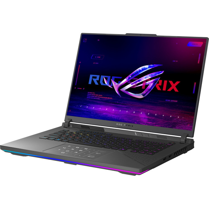 Лаптоп Asus ROG Strix G16 G614FR-S5129W, AMD Ryzen 9 9955HX3D 2.5GHz, 16" 2.5K, WQXGA, 240Hz, IPS 500nits, 32GB RAM, 2TB SSD, NVIDIA GeForce RTX 5070 Ti 12GB GDDR7, Win 11 Home - 90NR0NK7-M00910