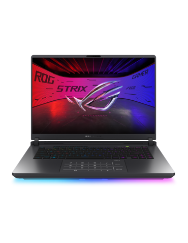 Лаптоп Asus ROG Strix G16 G615LR-S5053W, Intel Core Ultra 9 275HX, 16" 2.5K, WQXGA, 16:10 240Hz, IPS 500nits, 32GB RAM, 2TB SSD, NVIDIA GeForce RTX 5070 Ti 12GB GDDR7, Win 11 Home - 90NR0LR1-M00A20
