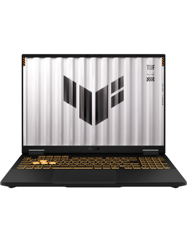 Лаптоп Asus TUF Gaming F16 FX608JMR-RV024, Intel i7 14650HX, 16" WUXGA 1920X1200 16:10 Bend 300nits, AG, 165z, 16GB DDR5 RAM, 1TB SSD, RTX 5060 8GB GDDR7, Wi-Fi 6e, Backlit Chiclet Keyboard 1-Zone RGB - 90NR0NB1-M00330