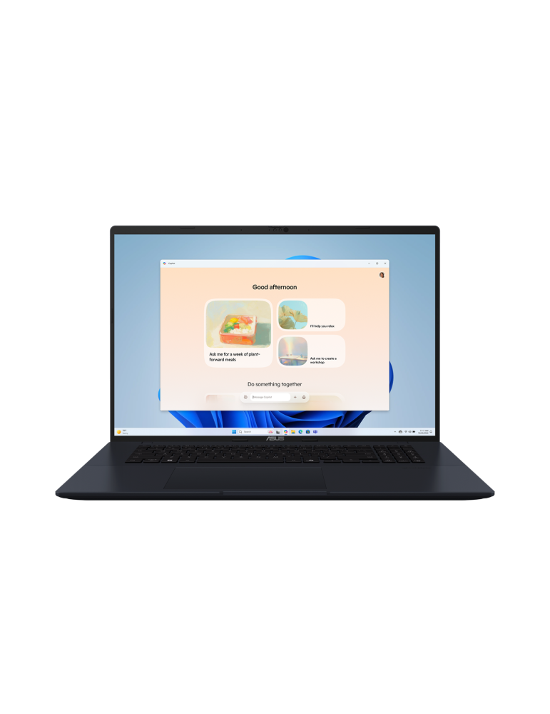 Лаптоп Asus VivoBook 17 M1807HA-S8022W, AMD Ryzen 7 260, AMD XDNA NPU up to 16TOPS, 18.4'' WUXGA 144Hz, 32GB RAM, 1TB SSD, AMD Radeon Graphics, Win 11 Home - 90NB15P1-M00890