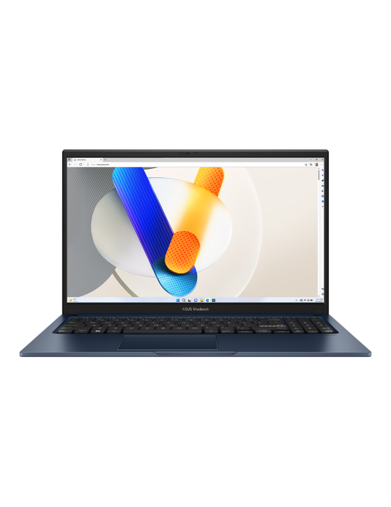 Лаптоп Asus VivoBook 15 X1504VA-BQ3038, Intel Core 5 120U, 15.6" FHD, 16GB RAM, 512GB SSD, Intel Graphics, Win 11 Home - 90NB13Y1-M00ZK0