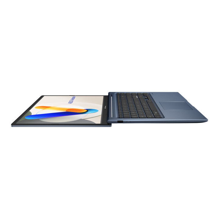Лаптоп Asus VivoBook 15 X1504VA-BQ3038, Intel Core 5 120U, 15.6" FHD, 16GB RAM, 512GB SSD, Intel Graphics, Win 11 Home - 90NB13Y1-M00ZK0