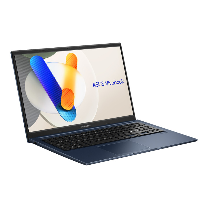 Лаптоп Asus VivoBook 15 X1504VA-BQ3038, Intel Core 5 120U, 15.6" FHD, 16GB RAM, 512GB SSD, Intel Graphics, Win 11 Home - 90NB13Y1-M00ZK0