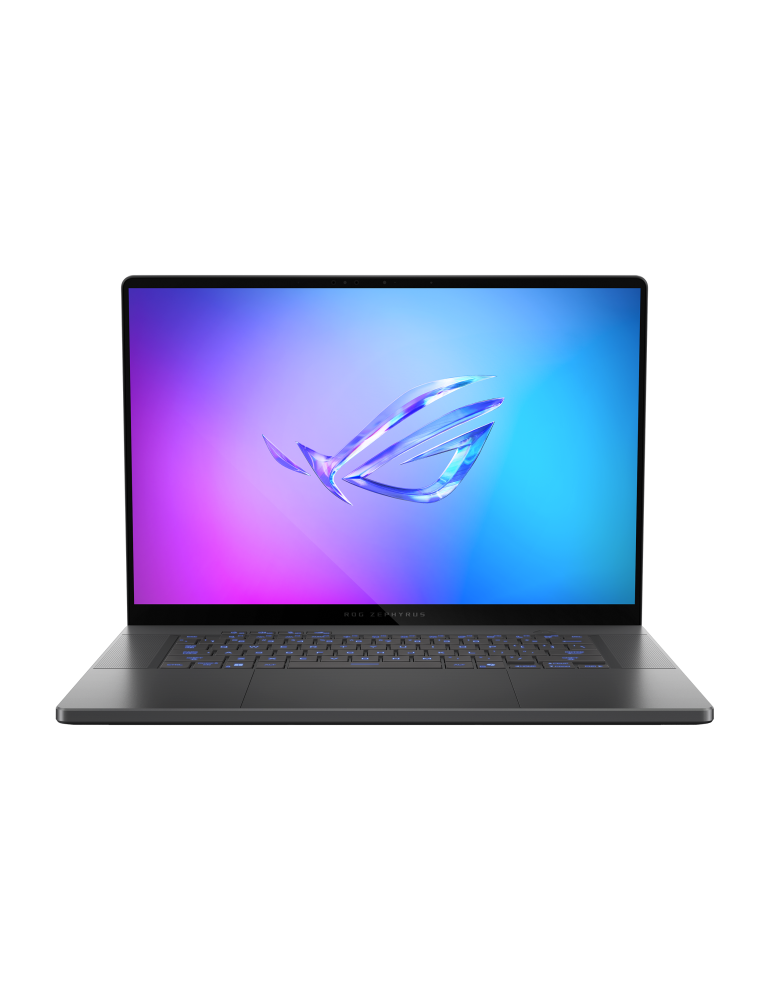 Лаптоп Asus ROG ZEPHYRUS G16 GU605CW-QR093X, Intel Core Ultra 9 285H, 16" 2.5K WQXGA, OLED  240Hz, 500 nits, 32GB RAM, 2TB SSD, NVIDIA GeForce RTX 5080 16GB GDDR7, Win 11 Pro - 90NR0LX5-M00910