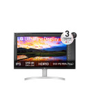 Монитор LG 32UN650K-W, 31.5" UltraFine UHD LED AG, IPS, DCI-P3 95%, 5ms, 350 cd/m2, 1000:1, 3840x2160, HDR 10, HDMI, DP, Radeon FreeSync, Dynamic Action Sync, Headphone out, Height, Tilt, Speaker, Black