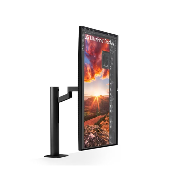 Монитор LG 32UN880K-B, 31.5" UltraFine Ergo 4K, IPS AG, DCI-P3 95%, 5ms, 350 cd/m2, 1000:1, 3840x2160, HDR 10, USB Type-C 60W, USB, HDMI, DP, AMD FreeSync, 5Wx2, LG Switch, Reader Mode, Tilt/Height/Swivel/Pivot/ Extend/Retract, Black