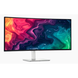 Монитор Dell S3425DW, 34" Curved  AG LED 21:9, VA, 1ms, 3000:1, 300 cd/m2, UW-QHD (3440x1440), 99% Srgb, 90% DCI-P3, USB-C, USB Hub, AMD FreeSync, HDR10, HDMI, Speakers, ComfortView, PIP, PBP, Height Adjustable, Slant, Tilt, Black