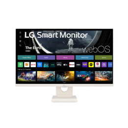 Монитор LG 27U511SA-W, 27" IPS Smart webOS23, 100Hz, 5ms, 1300:1, 250cd/m, FHD 1920x1080, ThinQ, sRGB 99%, HDR 10, HDMI, USB, Bluetooth, AirPlay 2, 5W x 2, Tilt, White
