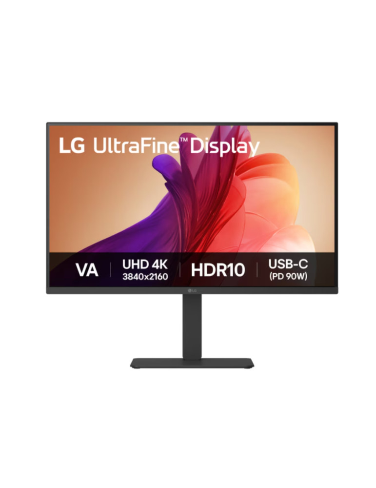 Монитор LG 32U720A-B, 31.5" UltraFine 4K LED, VA, AG, 5ms, 250 cd/m2, 3000:1, UHD (3840 x 2160), DCI-P3 90%, HDR 10, USB-C (PD 90W), HDMI, DP, LG Switch, Dynamic Action Sync, Reader mode, 5W X 2 speaker, Headphone out, Tilt/Height/Swivel/Pivot, Black