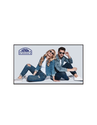 Широкоформатен дисплей LG 55UH5N-M, 55" UHD Signage, 3840x 2160 (UHD), Slim Design, webOS 6.0, 500 nits , 1, 200:1, DCR 1, 000, 000:1, 8ms, Bezel Width : 8.9 mm (T/R/L), 12.9 mm (B), 10W X 2, HDMI, RS232C, Audio Out, DP IN, RJ45 IN, USB IN, PBP, 24/7, Bla