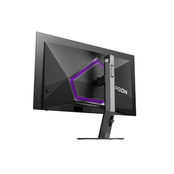 Монитор AOC AG276UZD, 26.5" QD-OLED, 3840x2160@240Hz, 0.03ms GtG, 1000cd m/2, 1.500.000:1, 80M:1 DCR, Adaptive Sync, FlickerFree, LowBlue Mode, 5Wx2, Tilt, Height Adjust, Pivot, Swivel, 2xHDMI, DP, USB hub, KVM